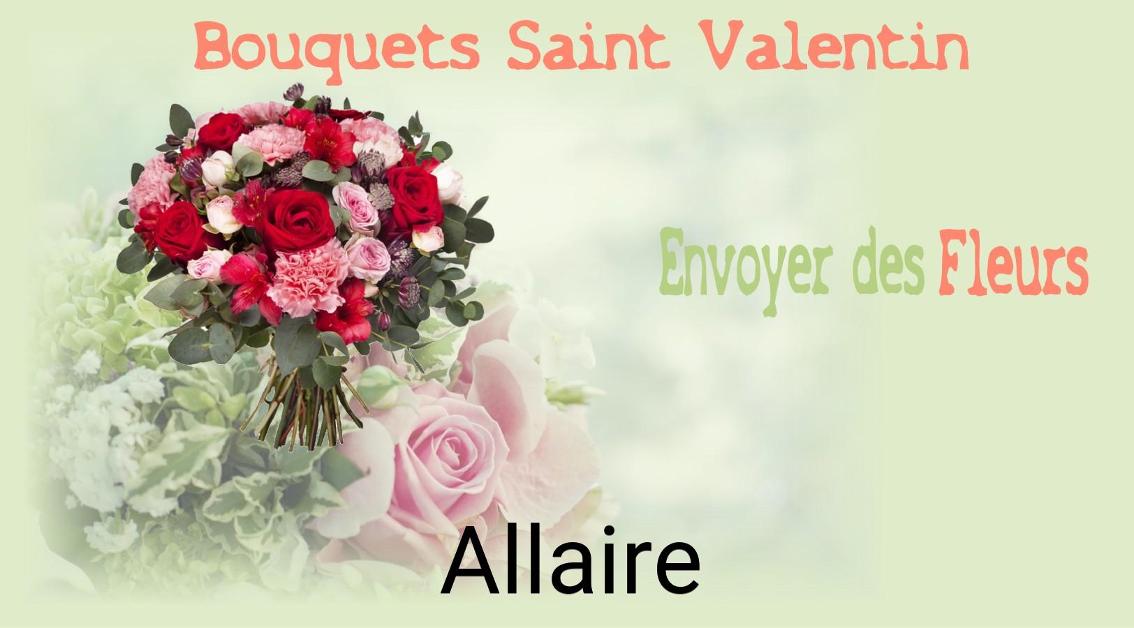 Roses de Saint-Valentin livrées à Allaire